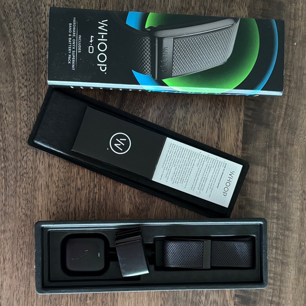 4.0 Black Wristband Fitness Wearable Clip Bundle